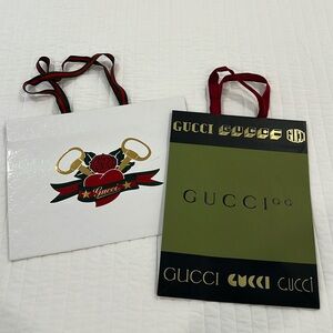 Gucci Shopping Bag bundle of 2